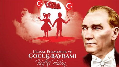 Kaymakamımız Şenol Levent ELMACIOĞLU’nun 23 Nisan Ulusal Egemenlik ve Çocuk Bayramı Mesajı..